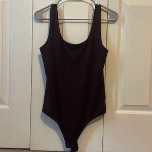 Express Women’s Maroon Bodysuit size M